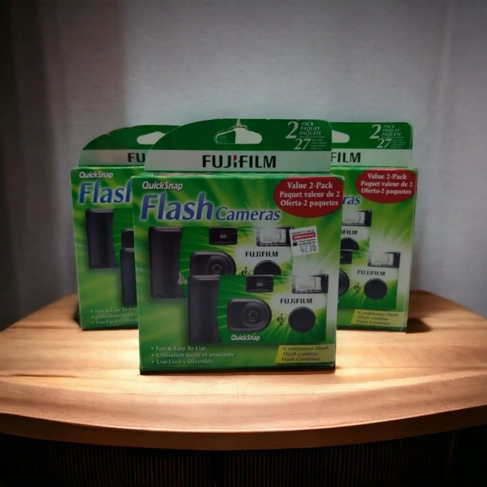 FUJIFILM QuickSnap Flash 400 One-Time-Use Camera -2 Pack