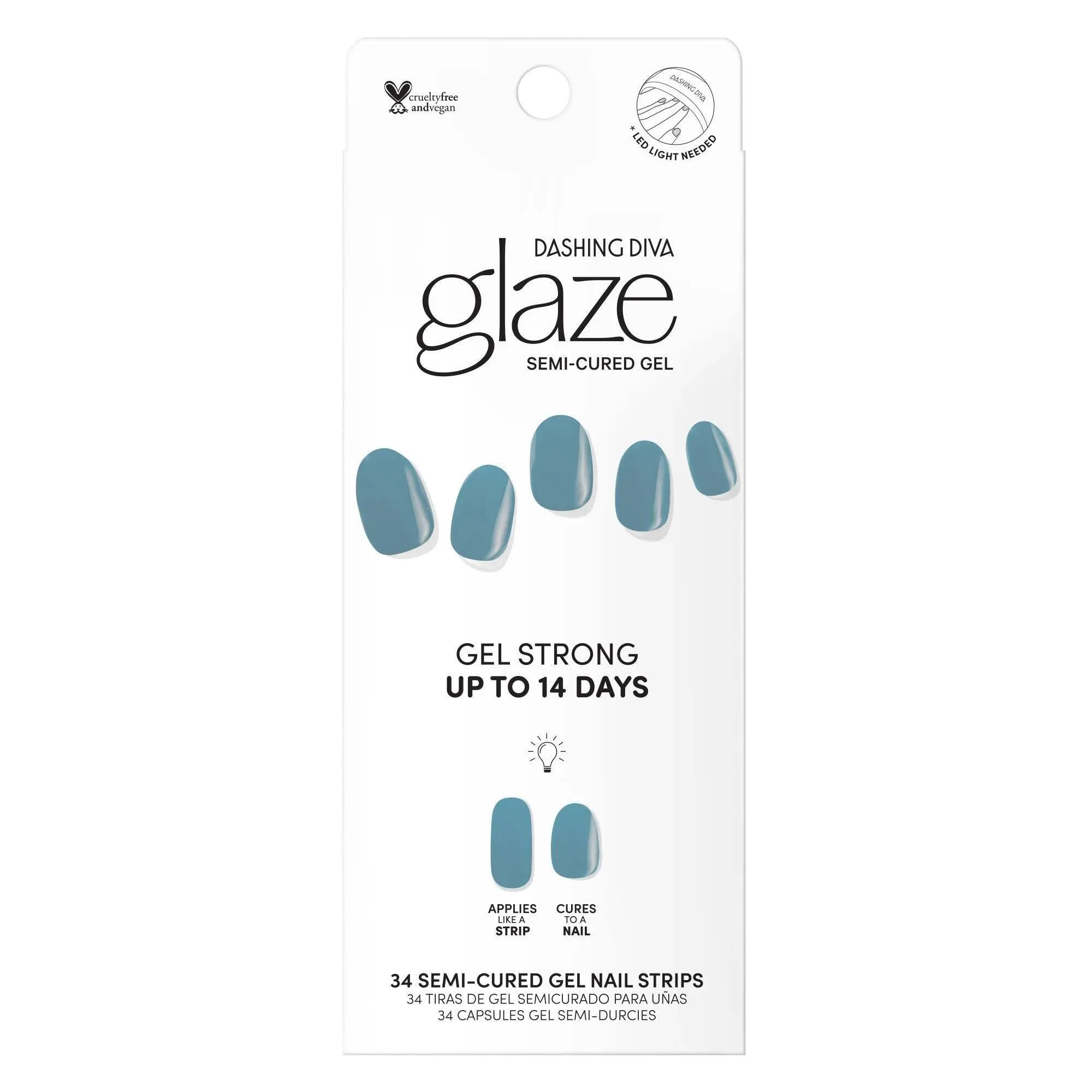 Dashing Diva Glaze Gel Nail Strips