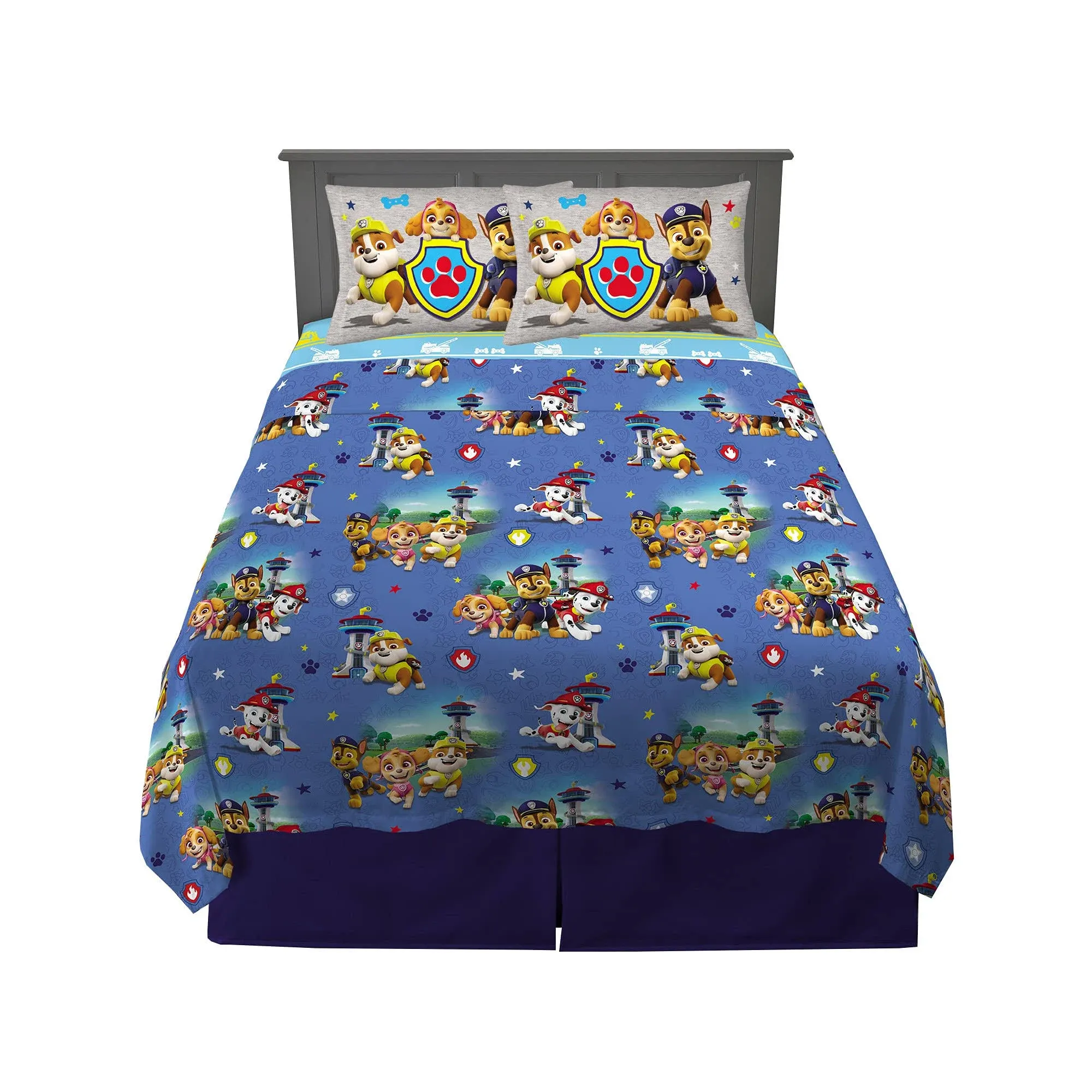 Franco Kids Bedding Paw Patrol Twin Comforter and Sheet Set