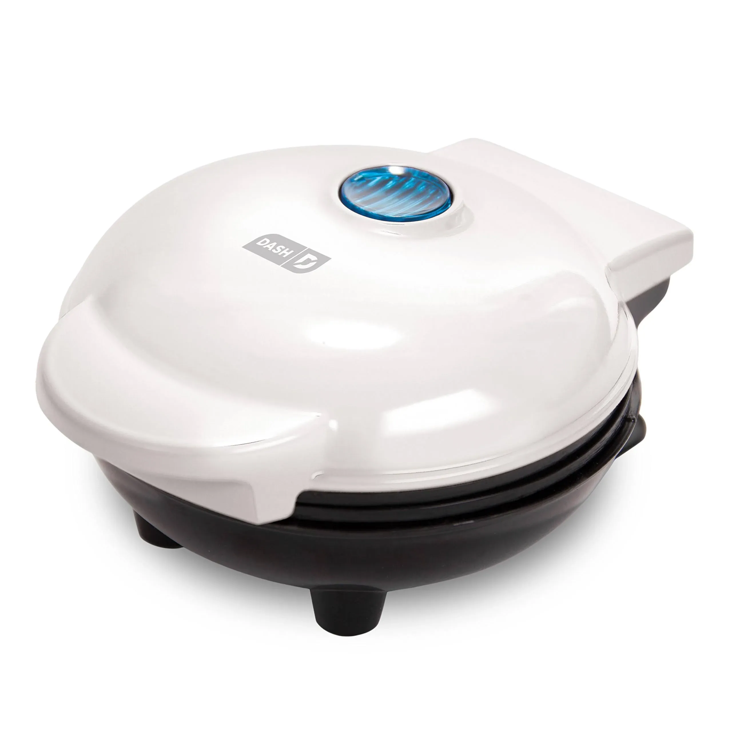 Dash DMS001WH Mini Maker Electric Round Griddle for Individual Pancakes,