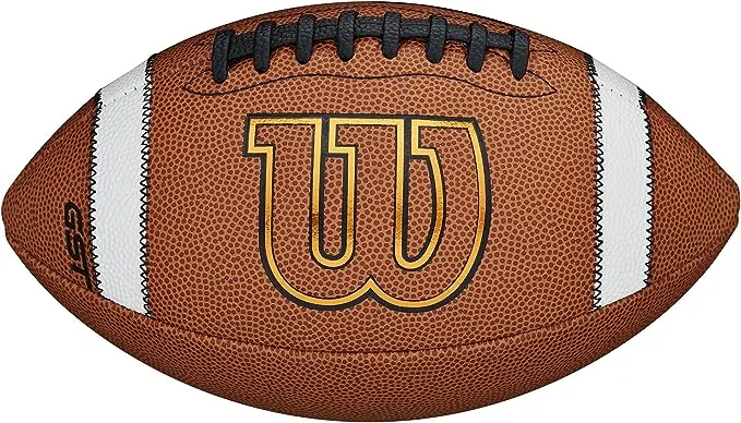 Wilson GST TDY Youth Leather Football