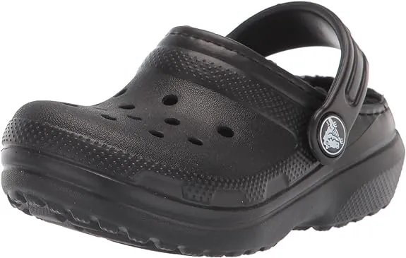 Crocs Kids Classic Lined Clog - White