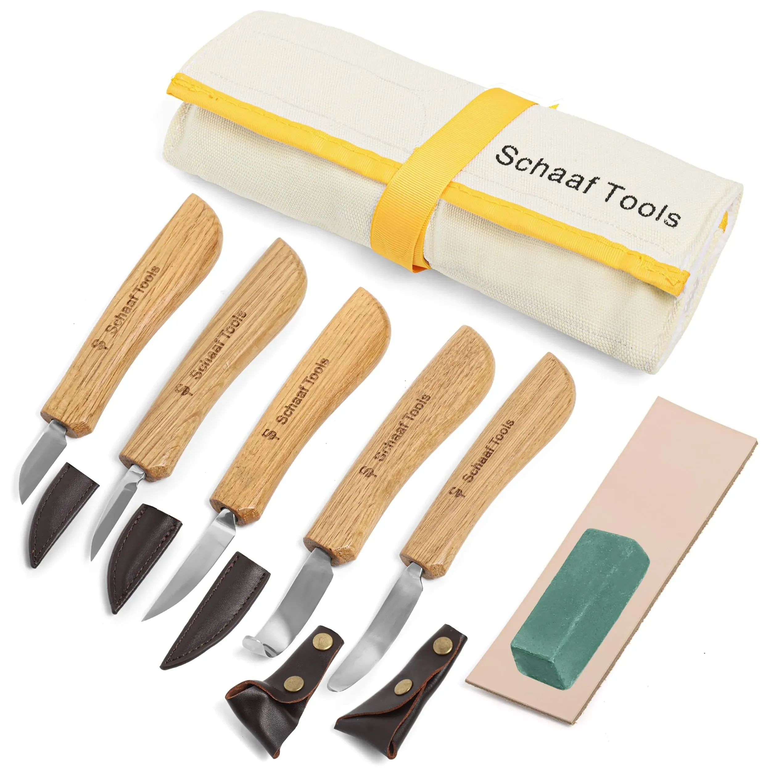 Schaaf Wood Carving Tools Deluxe Wood Carving Kit Includes Detail Knife