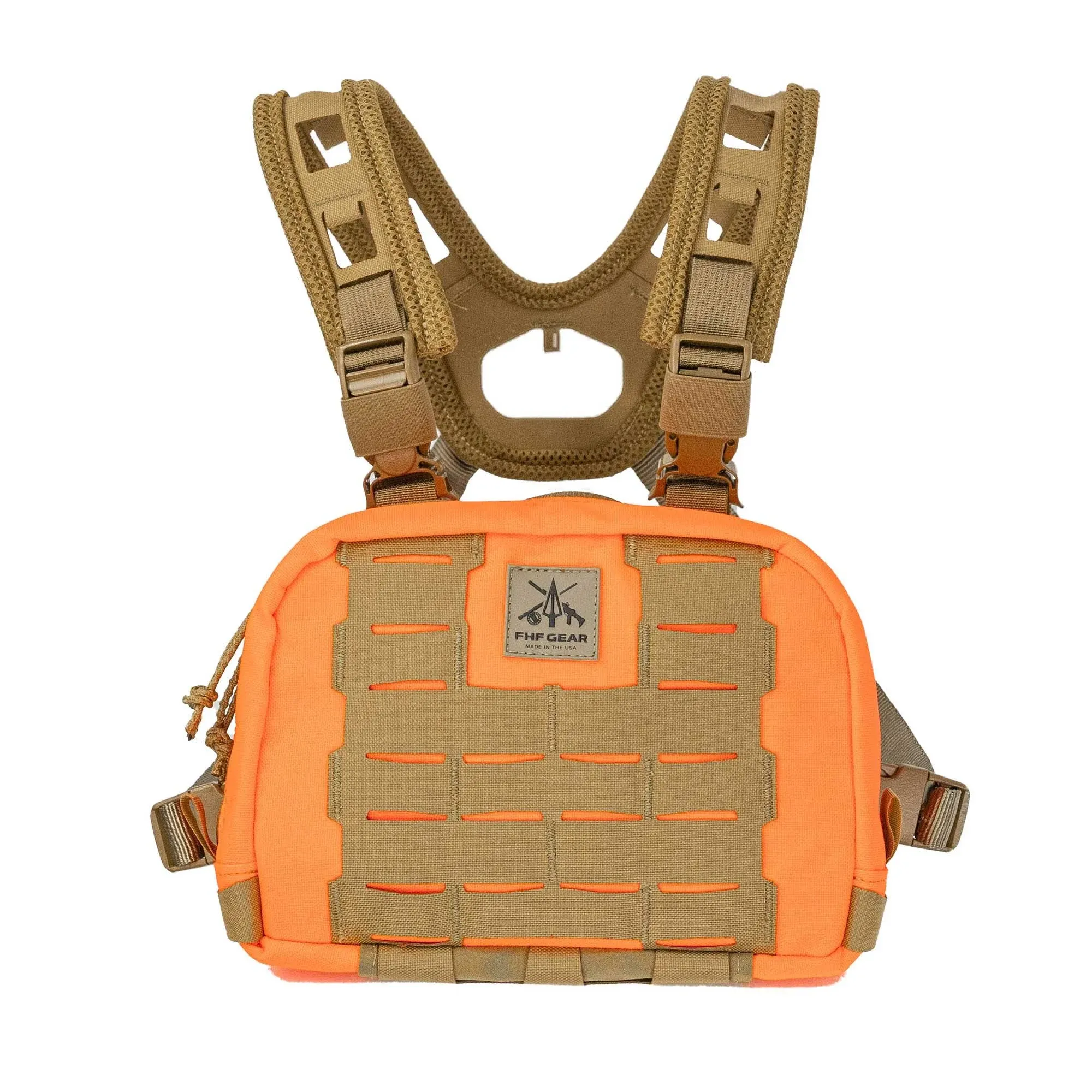 FHF Gear Chest Rig - Gen2 in Blaze Orange | Nylon