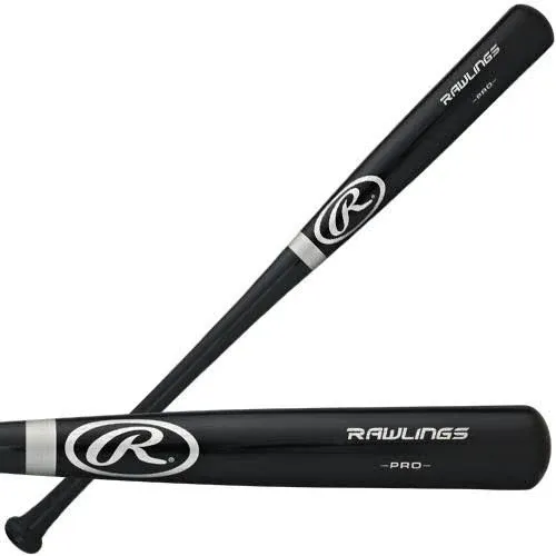 Rawlings Adirondack Wood Ash Bat - Black - 33"