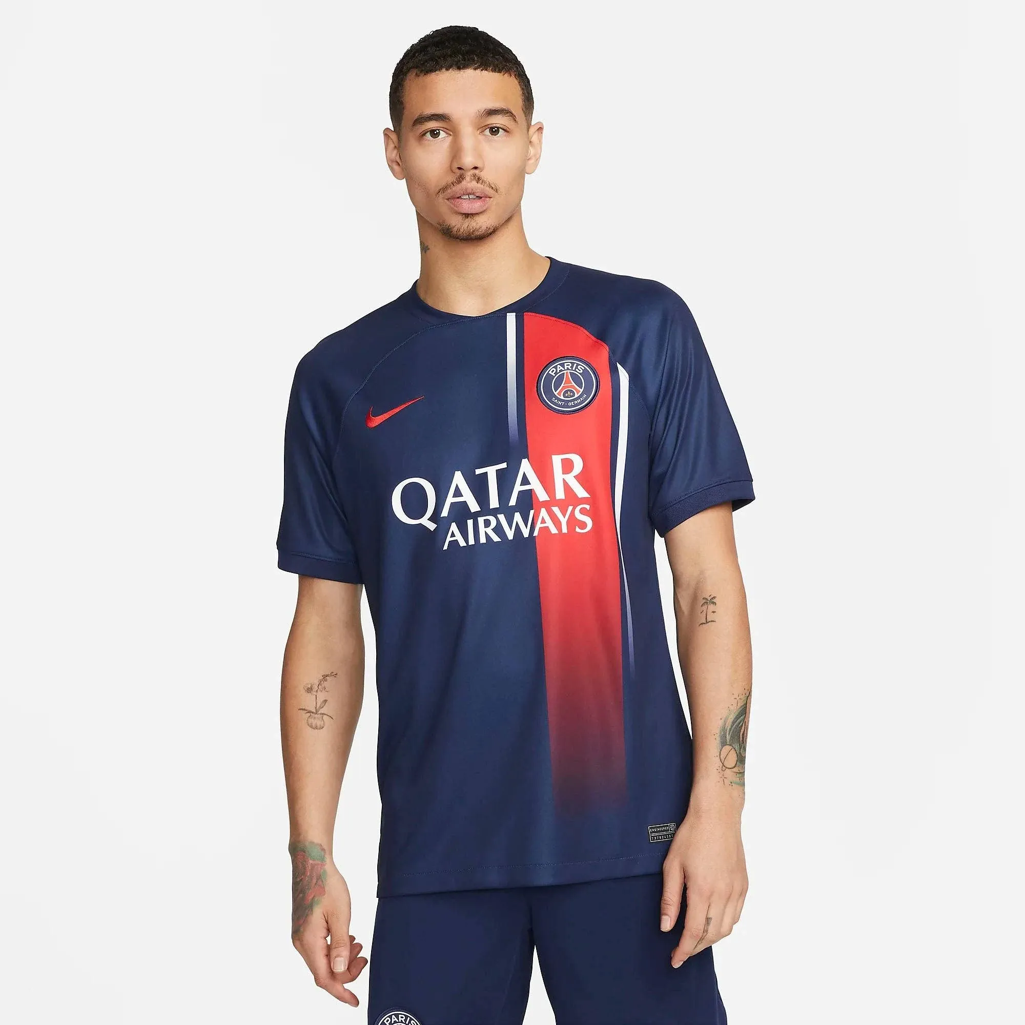 Men's Paris Saint-Germain 2023/24 Stadium Home Dri-FIT Jersey - Midnig