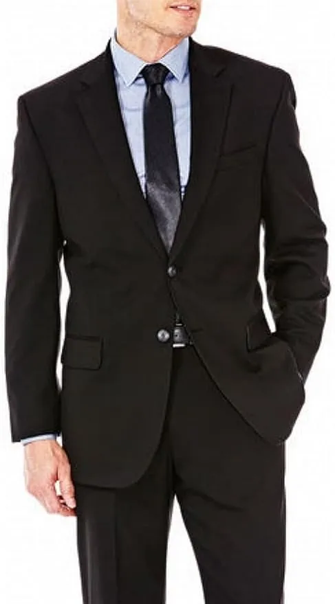 Haggar Men's Premium Stretch Sharkskin Suit Jacket