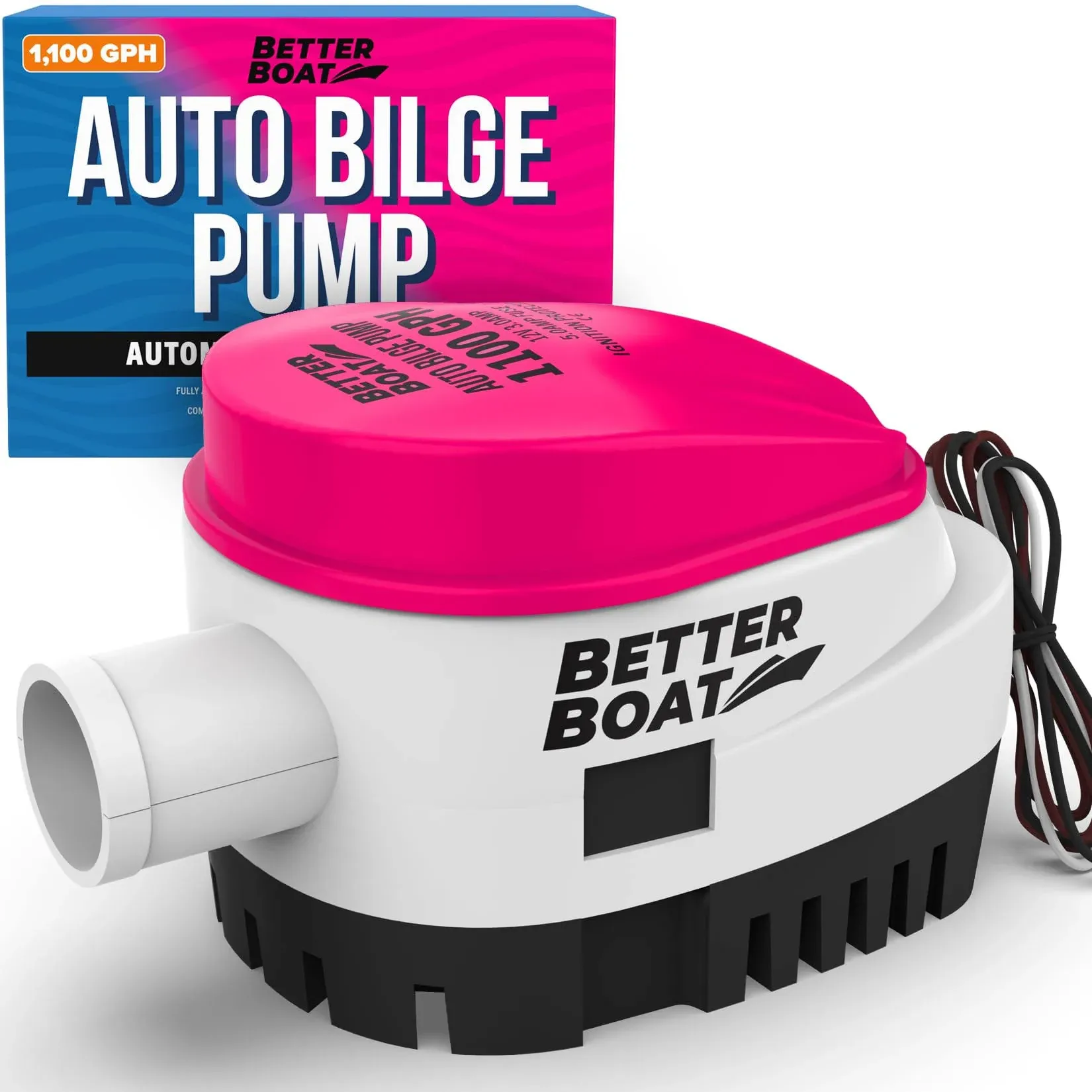 Better Boat Automatic Bilge Pump Auto - 1100 GPH