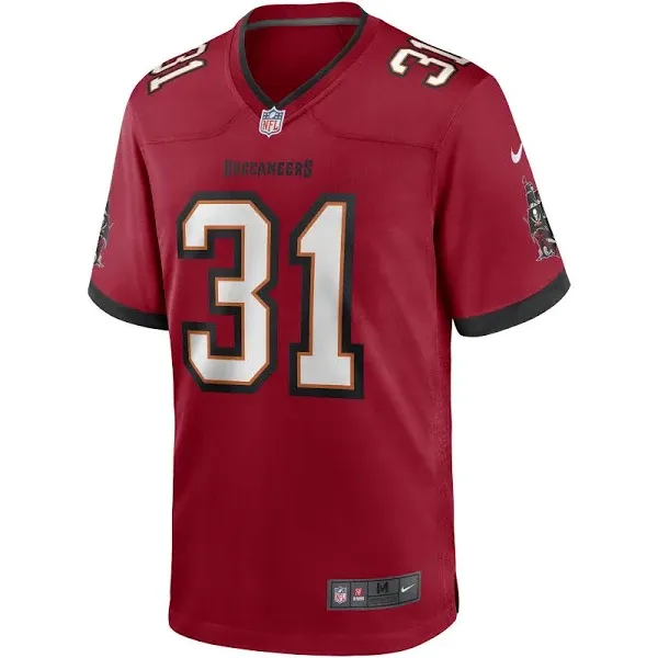 Men's Nike Red Tampa Bay Buccaneers Game Jersey