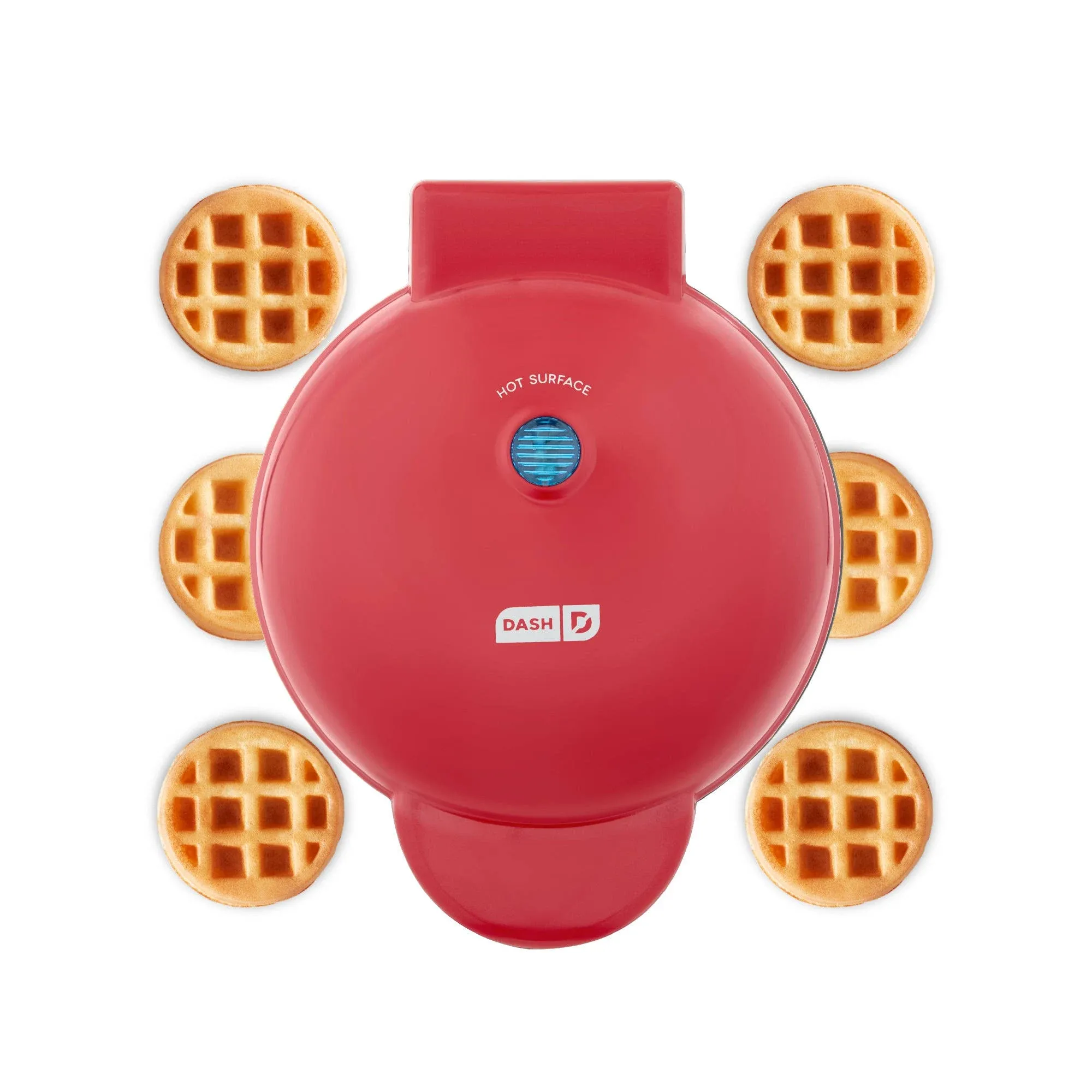 Dash Express Waffle Bite Maker - Red