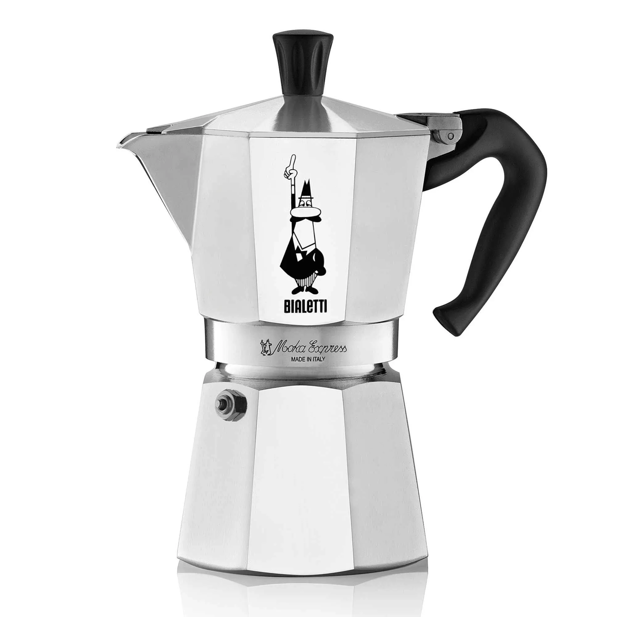 bialetti 3 cup moka express coffee maker Made in Italy