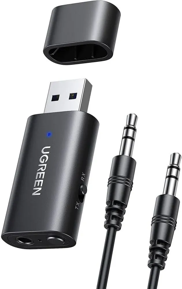 UGREEN Bluetooth 5.1 Transmitter & Receiver 2-in-1, Bluetooth Aux Adapter