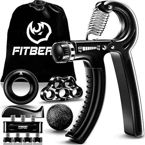 FitBeast Grip Strengthener Forearm Strengthener Hand Grips Strengthener Kit