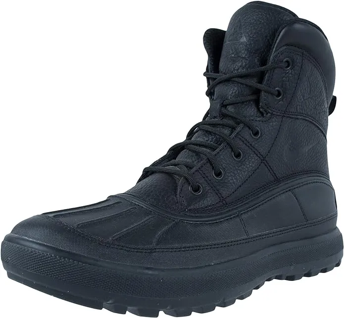 NIKE WOODSIDE II BOOT TRIPLE BLACK SIZE MEN&#039;S 11.5 525393-090