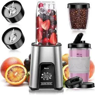 VEWIOR 1000W Smoothie Blender for Shakes &amp; Smoothies Healthy-B1. New