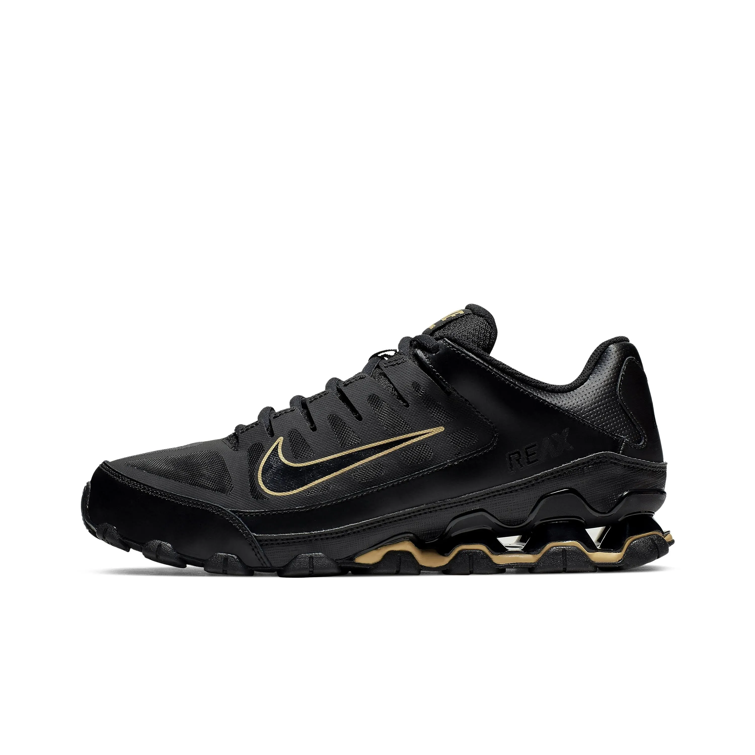 Nike Reax 8 TR Black Metallic Gold - Size 12 Men