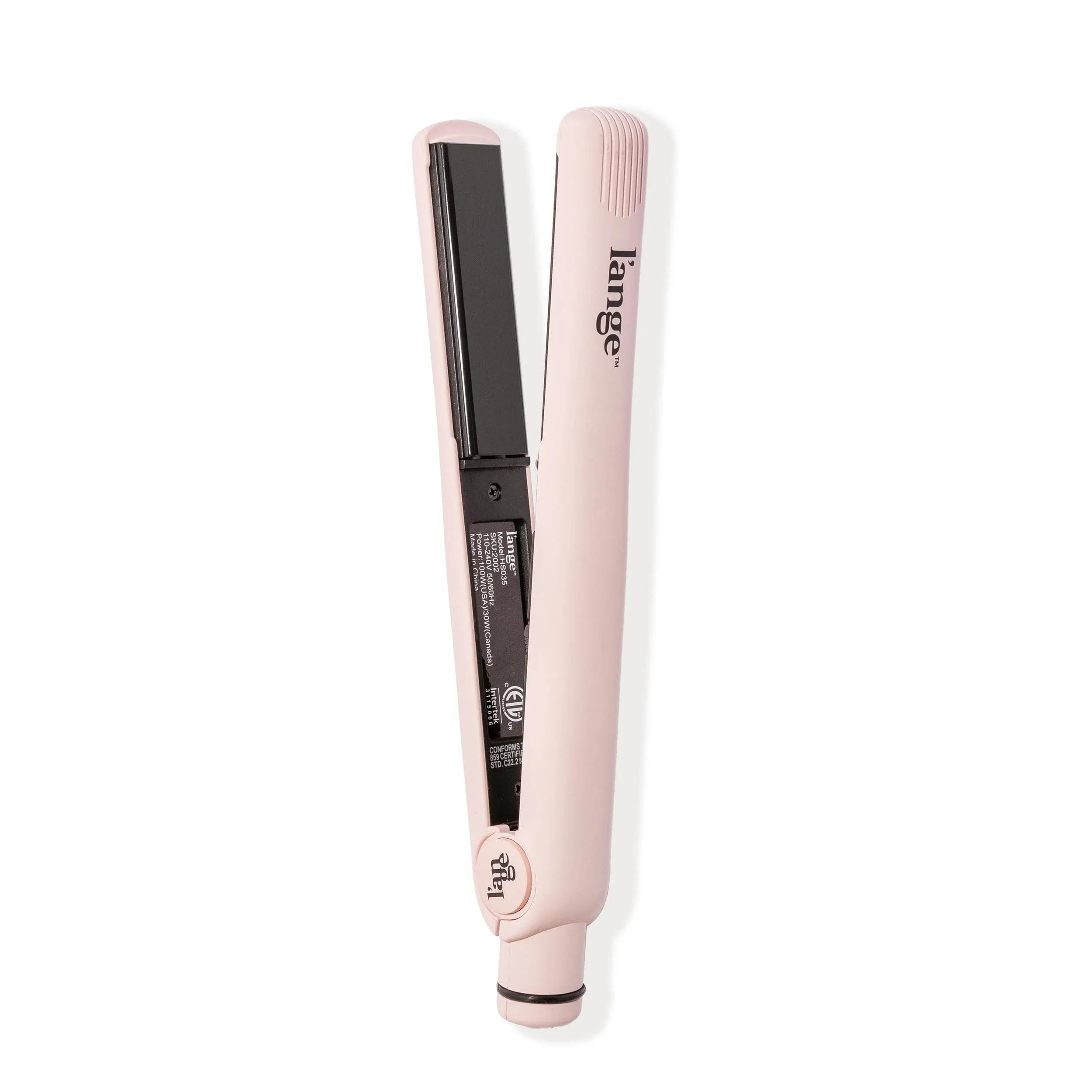 L'ange Hair Le Ceramique 1-Pass Flat Iron Hair Straightener | Fast Heating Ceramic Flat Iron | Best Hot Tools Hair Straightening Iron to Lock in