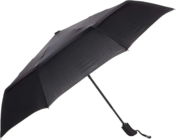 Amazon Basics Automatic Open Travel Umbrella with Wind Vent