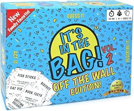 New It’s In The Bag! Game Vol 2 Gatwick Games Off The Wall Edition 4+ Players