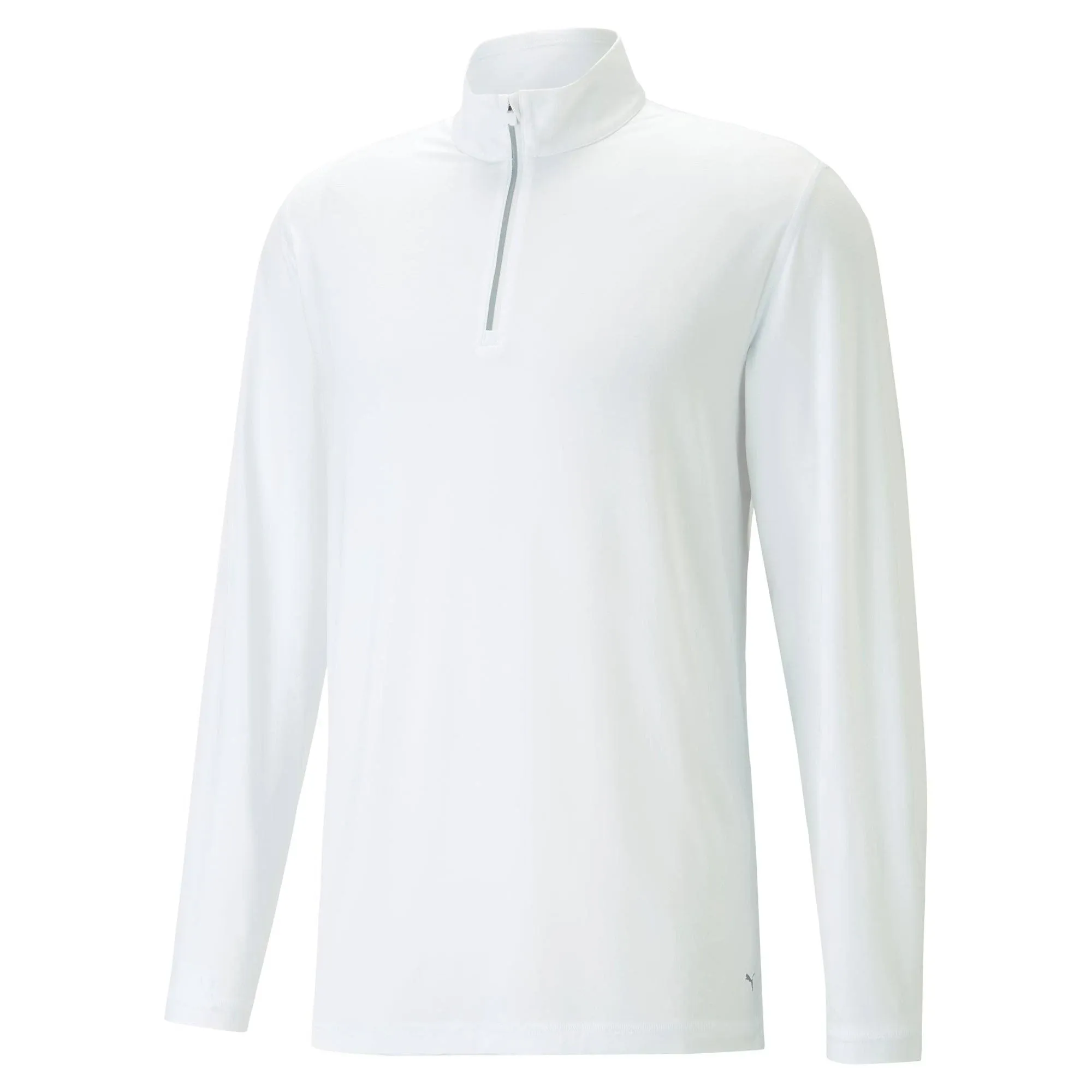 Puma Golf Men's You-V Quarter-Zip, Bright White / XL