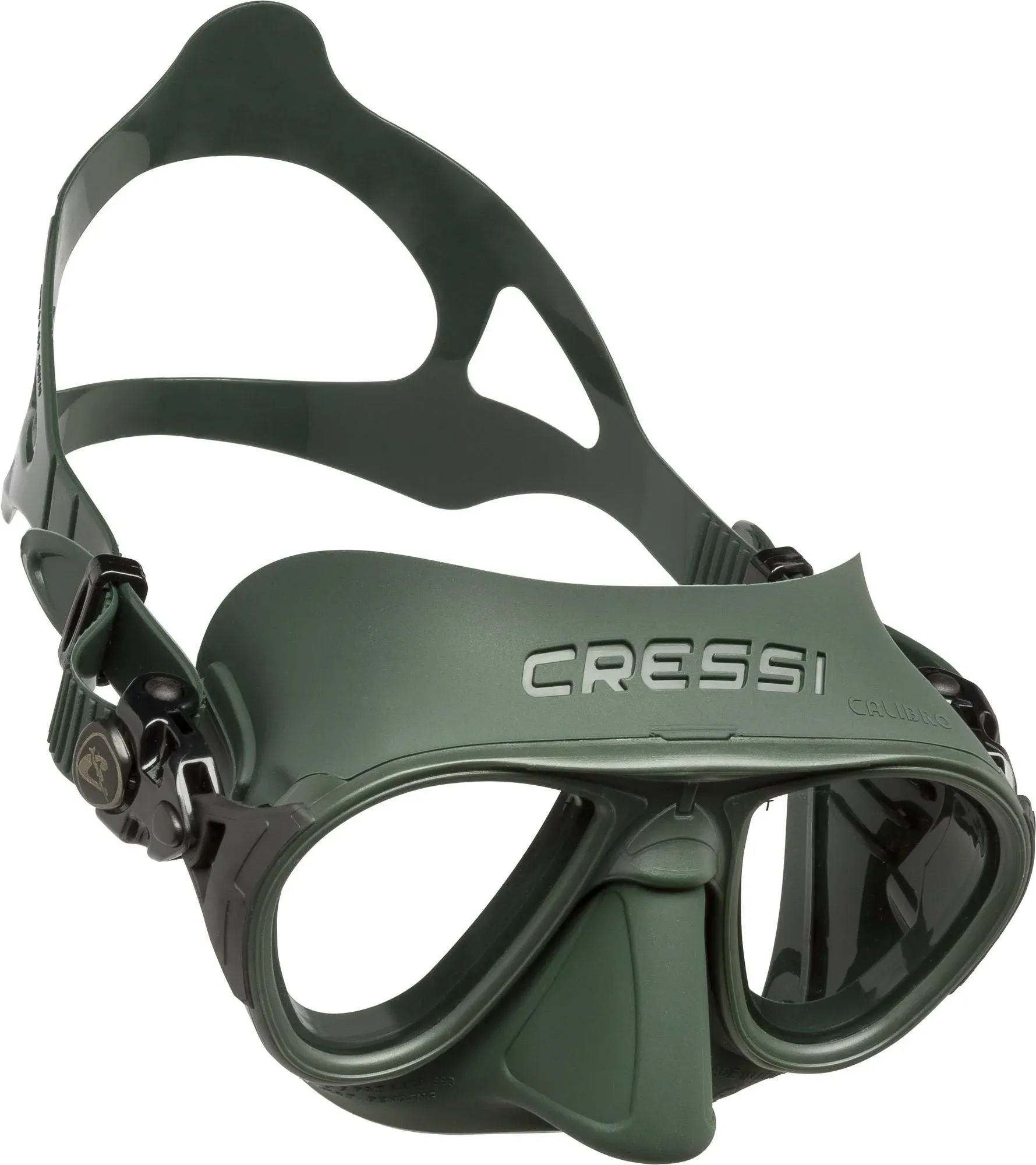 Cressi Adult Scuba Diving Mask, Fog Stop, Low Volume, Wide View - Calibro: made in Italy