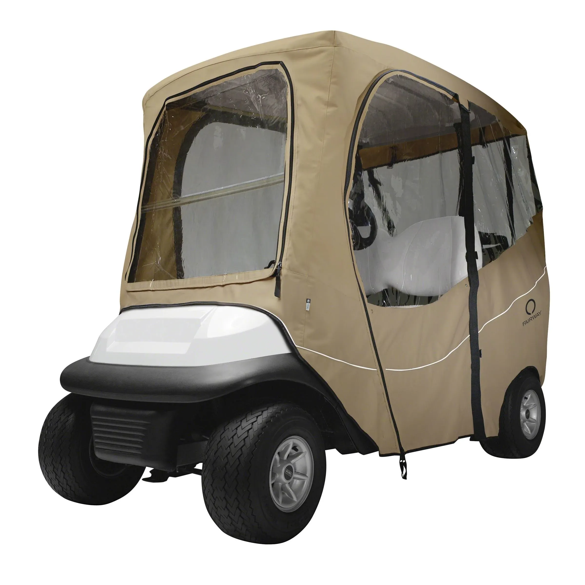 Classic Accessories Fairway Golf Cart Deluxe Enclosure