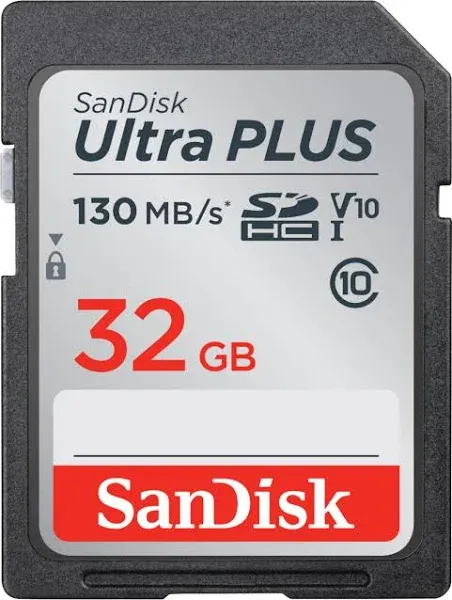 SanDisk Ultra 32GB SDHC Class 10 UHS-1 48MB/s Memory Card