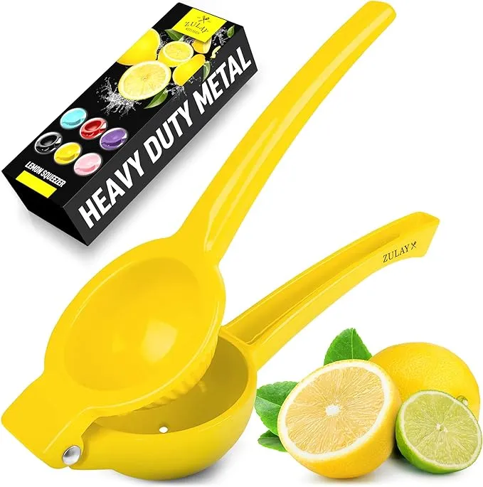 Zulay Kitchen ZK Yellow Single Bowl Lemon Squeezer