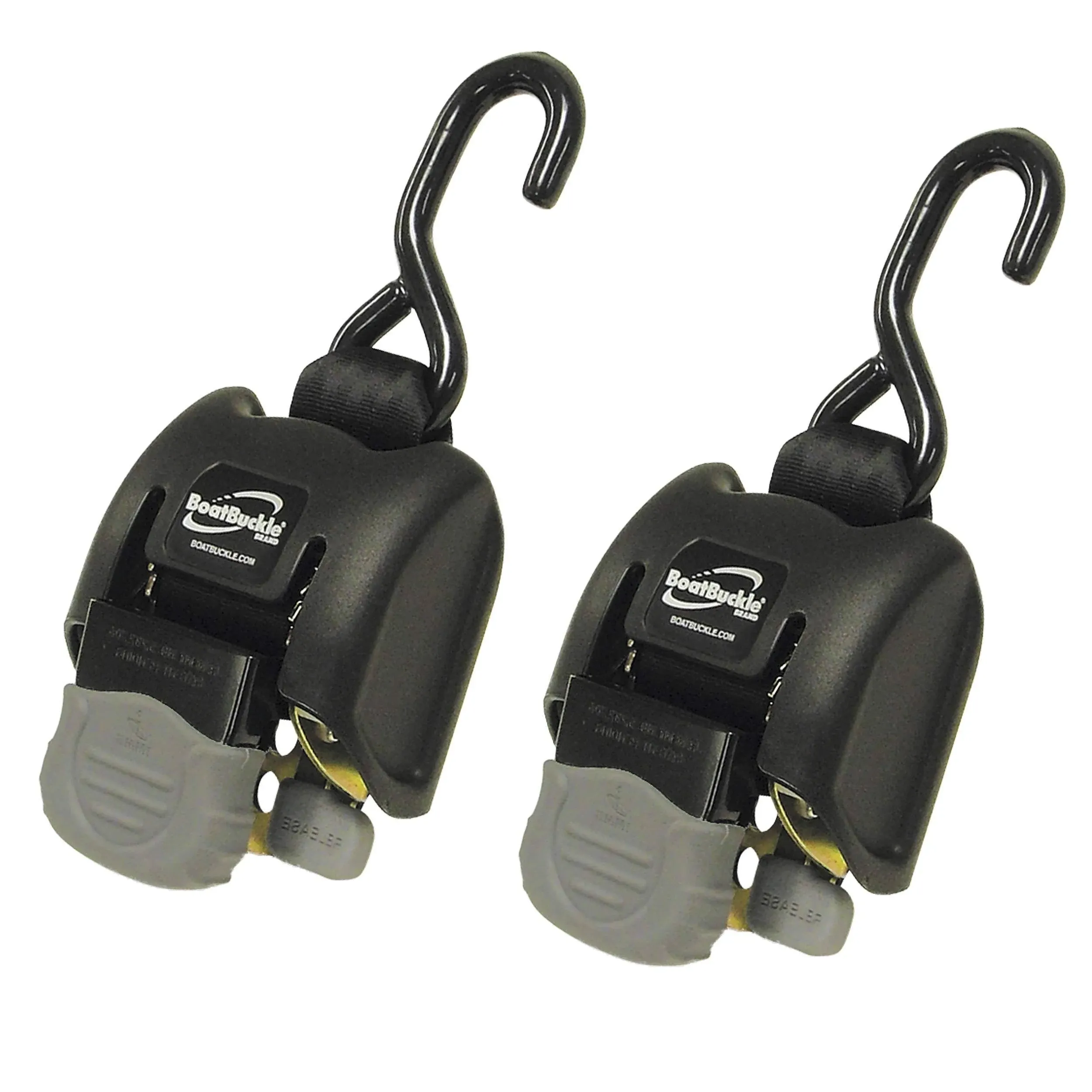 BoatBuckle G2 Retractable Transom Tie-Down (2"-43" Pair)