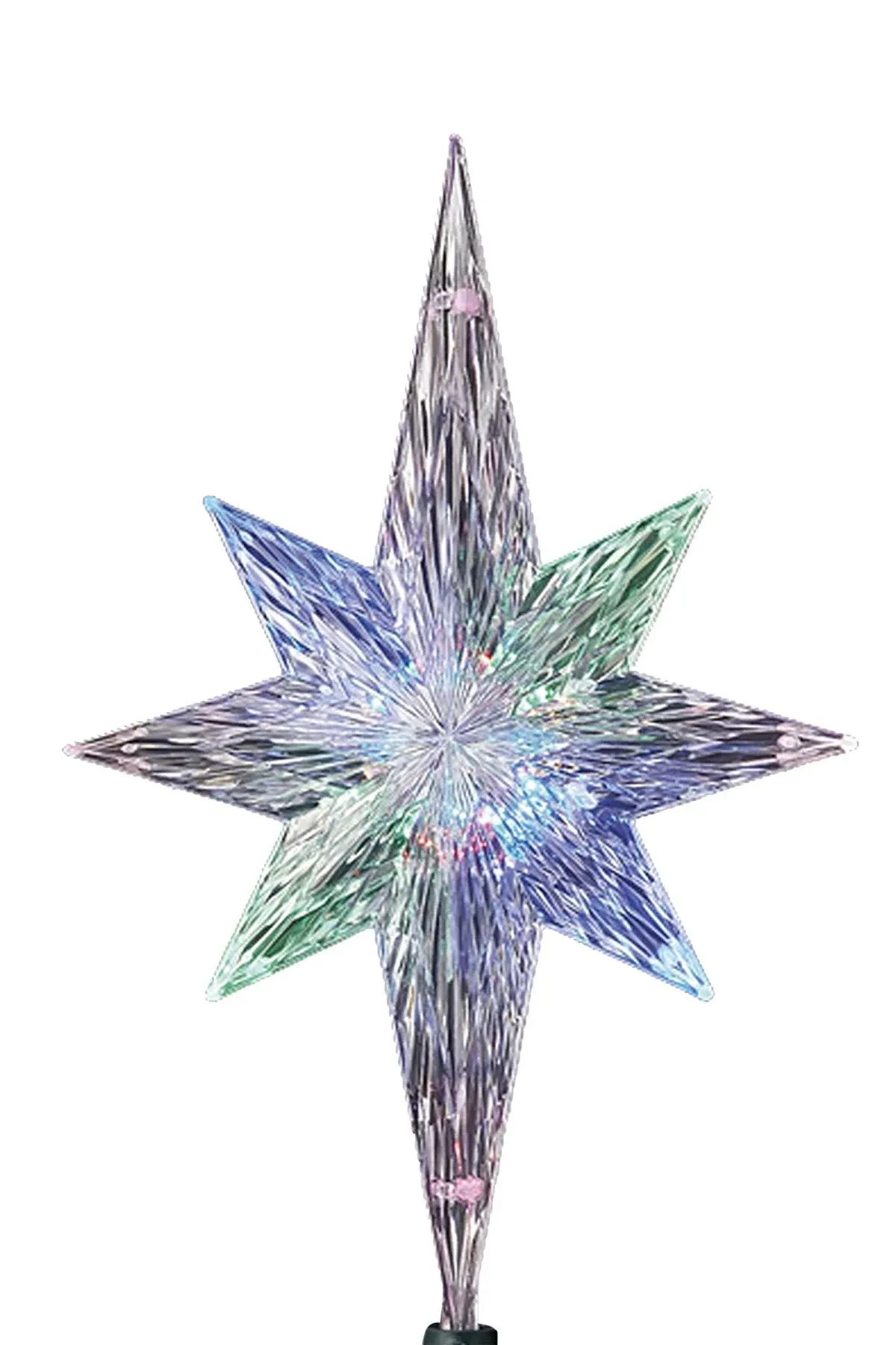 Polar Star Treetop with LED Color-Changing Light Kurt Adler