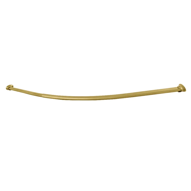 Kingston Brass Cc3171 Adjustable Hotel Curved Shower Rod, Chrome