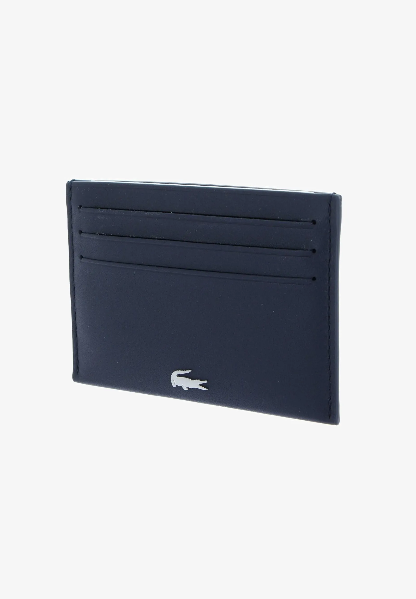 Lacoste Mens Fitzgerald Credit Card Holder, Peacoat Blue, One Size