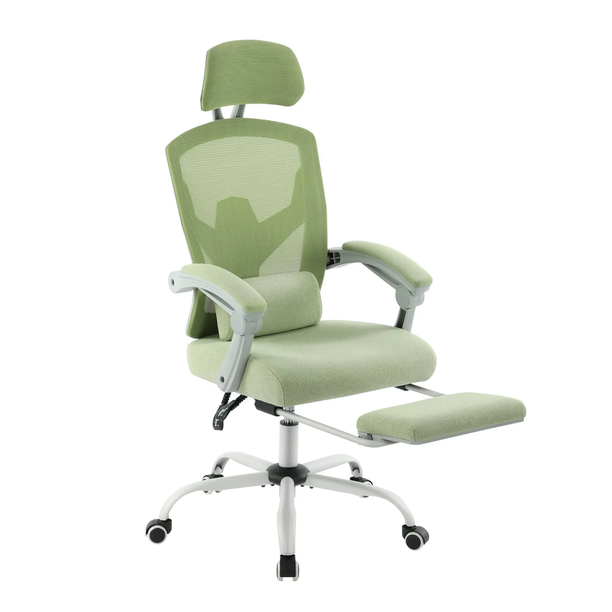 SWEETCRISPY Mesh High Back Ergonomic Office Chair - Green