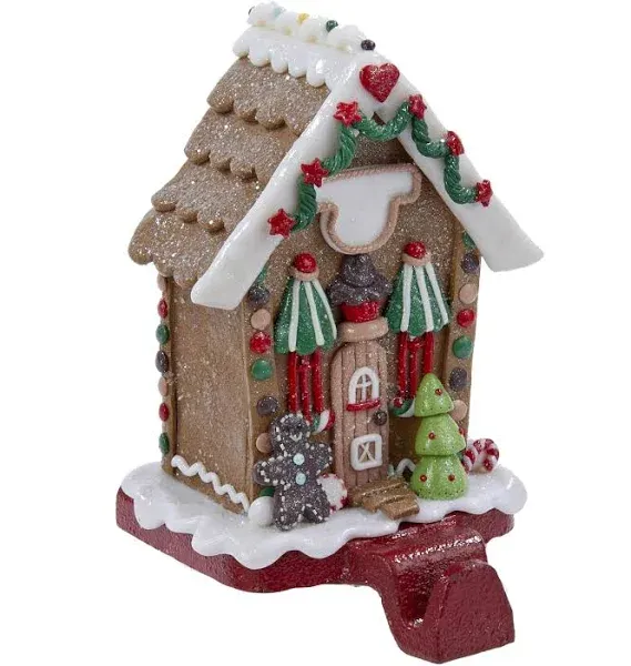 Kurt Adler Gingerbread House Stocking Holder