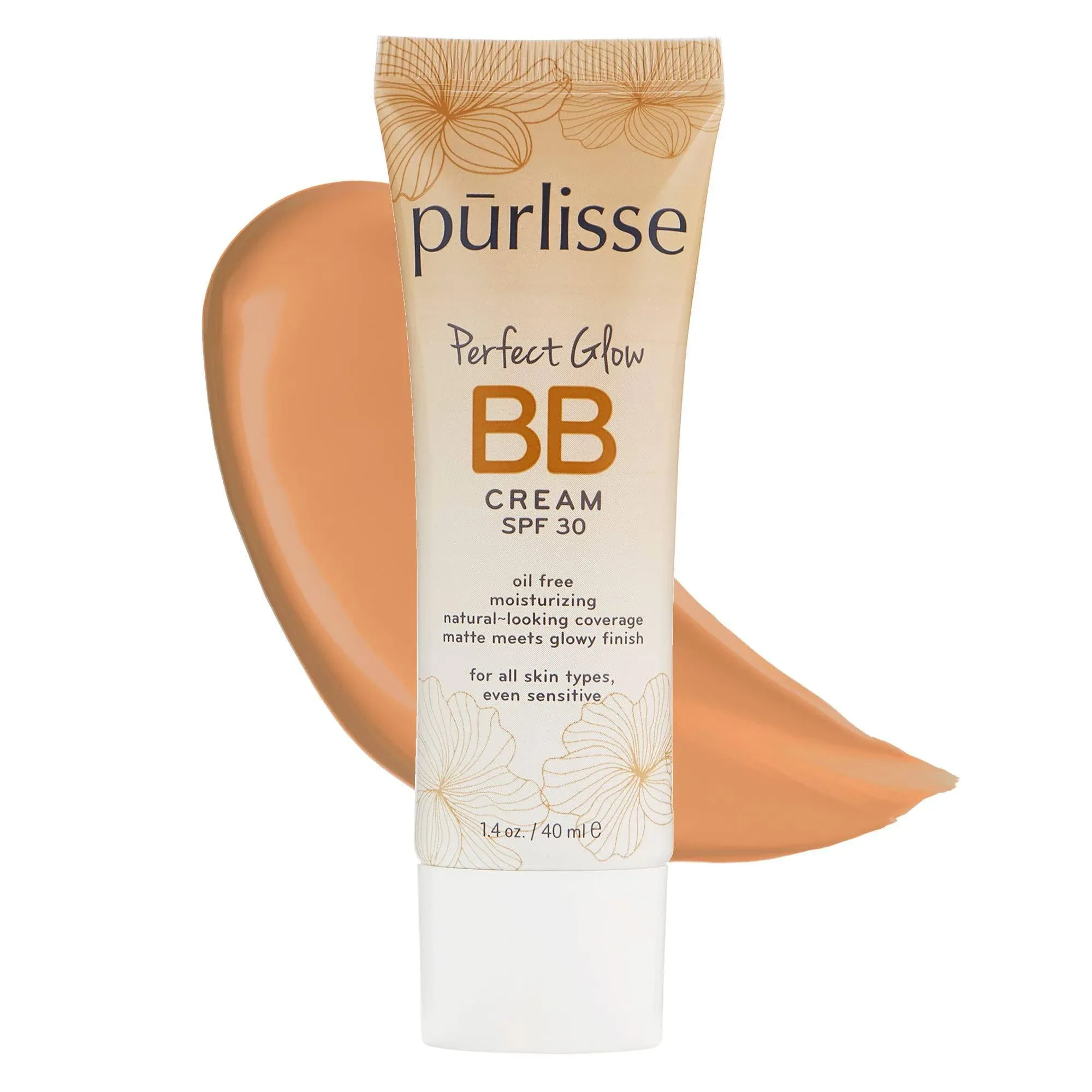 Purlisse, Perfect Glow, BB Cream, SPF 30, Tan Deep