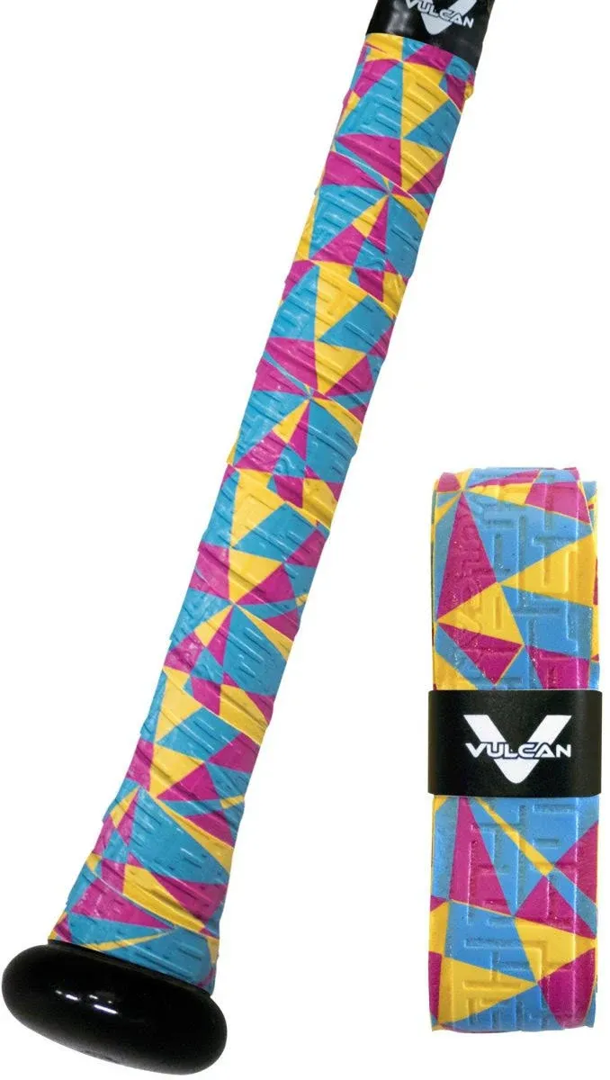 Vulcan | 0.50mm / 1.00mm / 1.75mm Bat Grip | Baseball/Softball | Multiple Colors