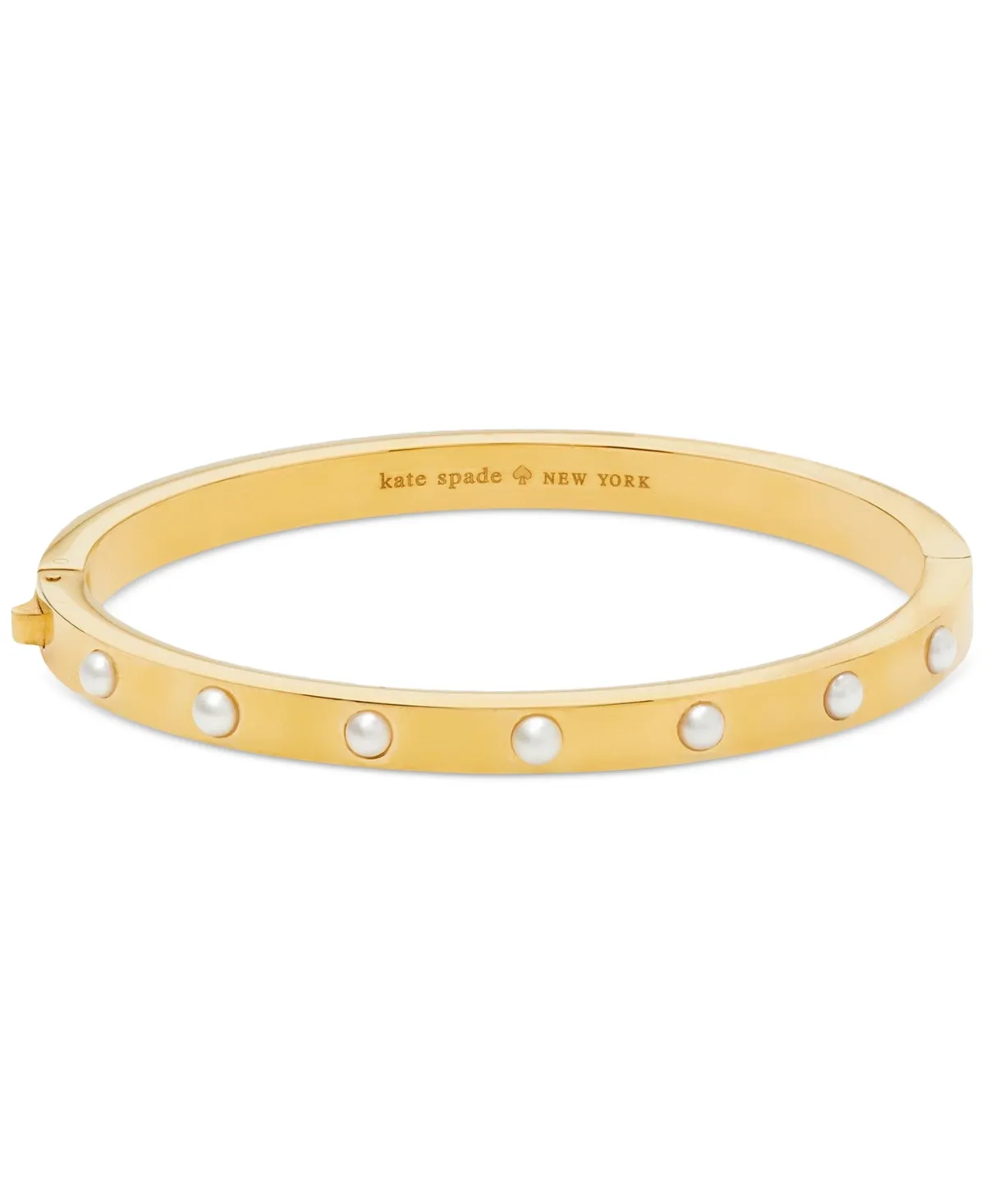 Kate Spade New York Set in Stone Hinged Bangle