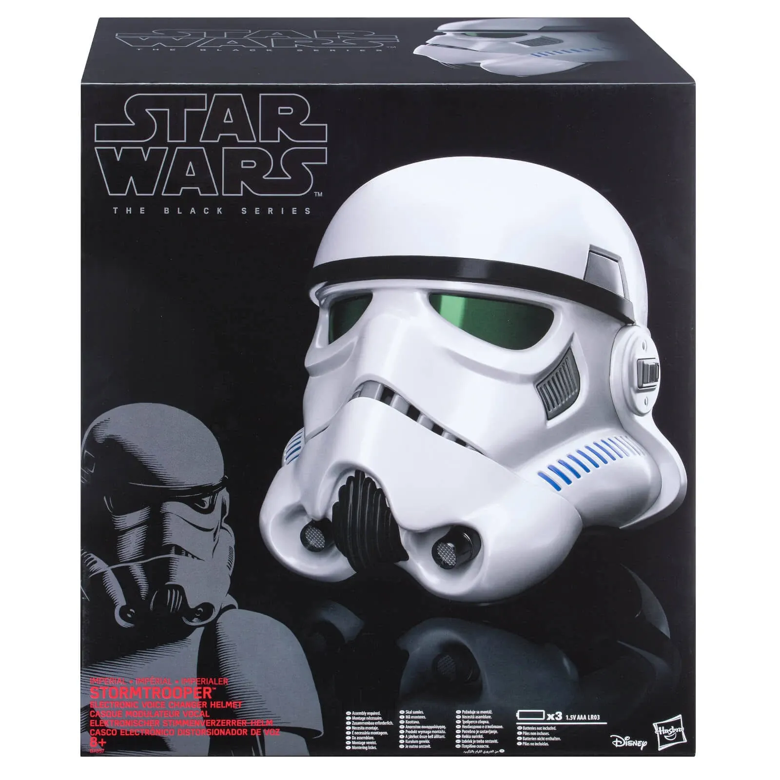 Star Wars The Black Series Imperial Stormtrooper Electronic Voice Changer Helmet