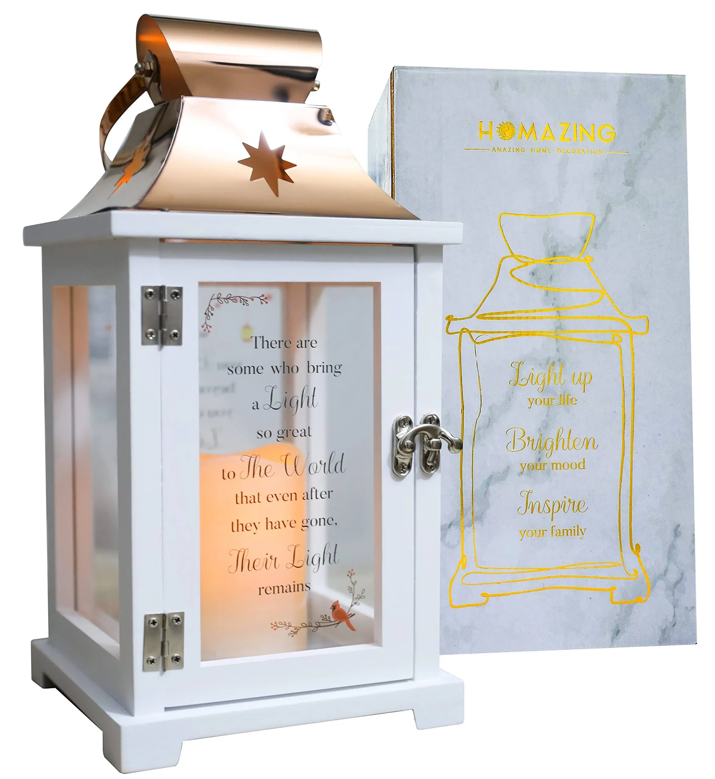 Memorial Lantern Sympathy Gifts for Loss of Mother