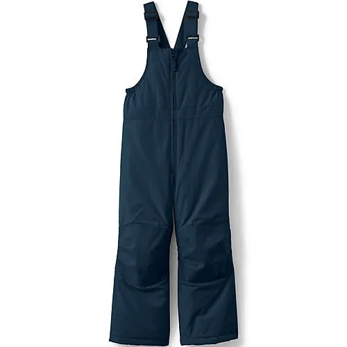 Kids Lands' End Iron Knee Insulated Winter Snow Bibs