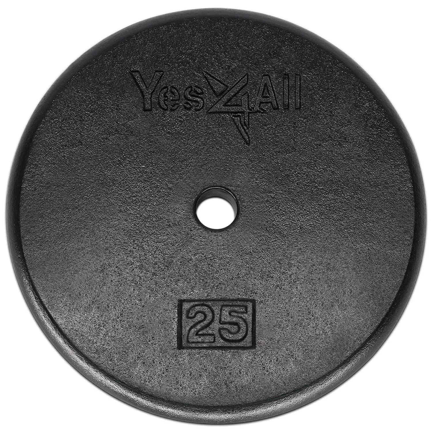 Yes4All 1-inch Cast Iron Weight Plates for Dumbbells