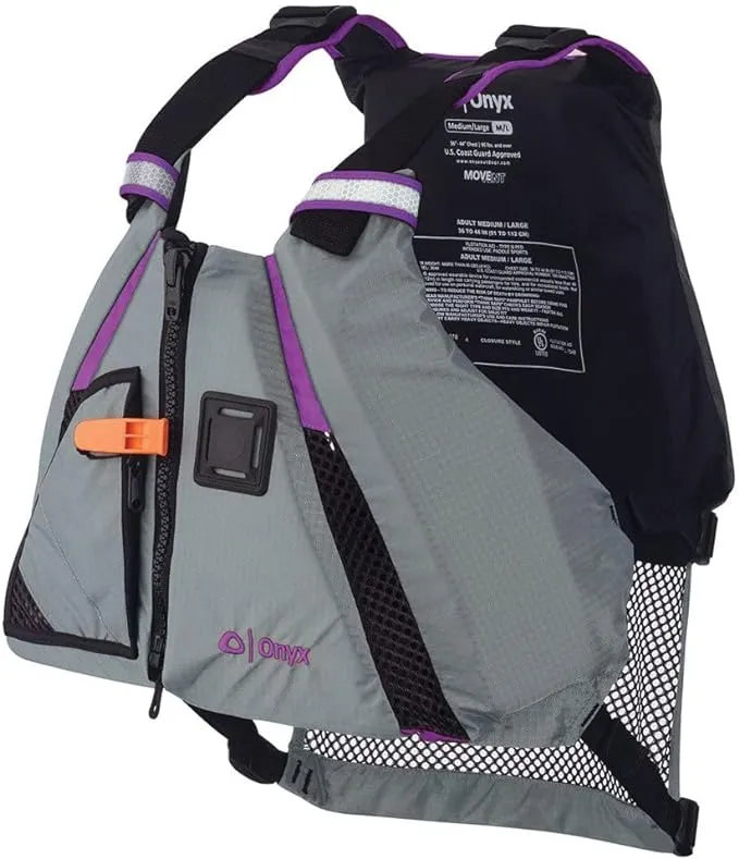 Onyx MoveVent Dynamic Paddle Sports Vest - M/L - Purple