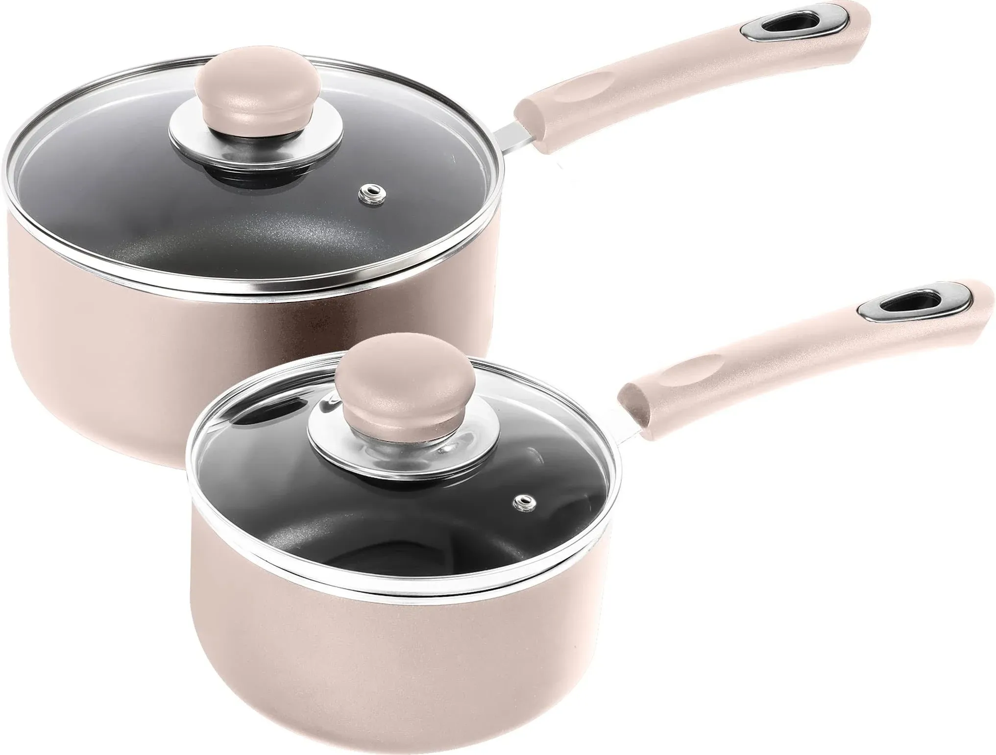 Utopia Kitchen Nonstick Saucepan Set