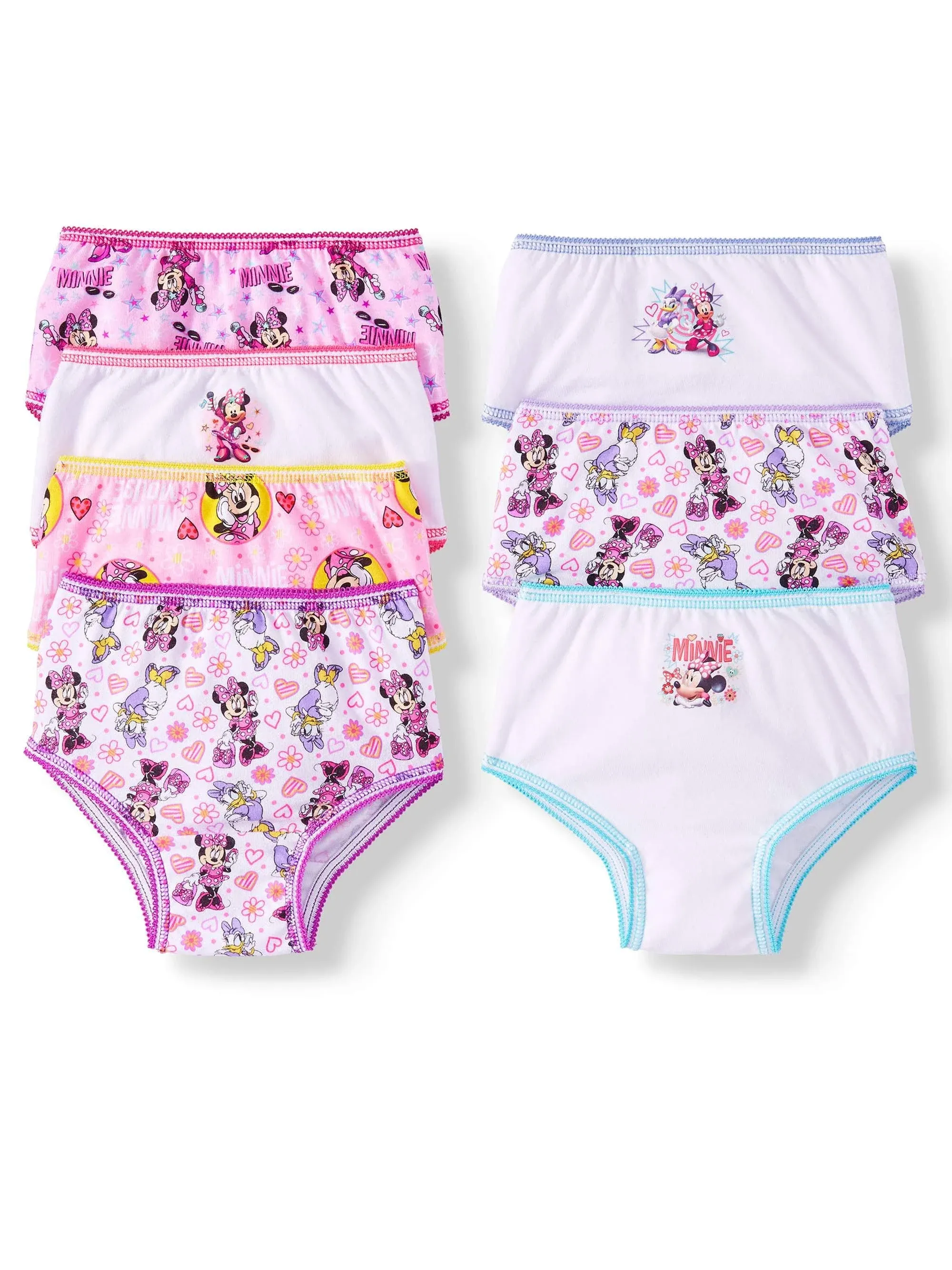 Disney Girls' Minnie Toddler 7Pack Underwear