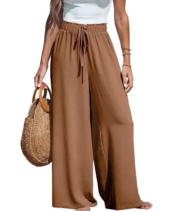 Cupshe Women's Lovin Drawstring Wide-Leg Pants