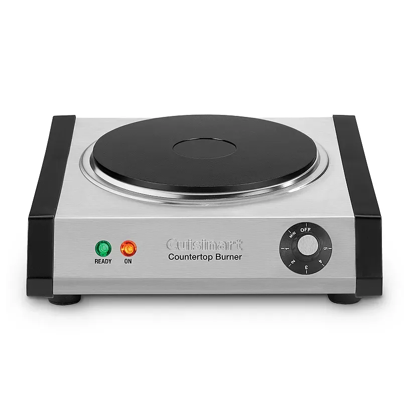 Cuisinart CB-30P1 Cast-Iron Single Burner, Stainless Steel