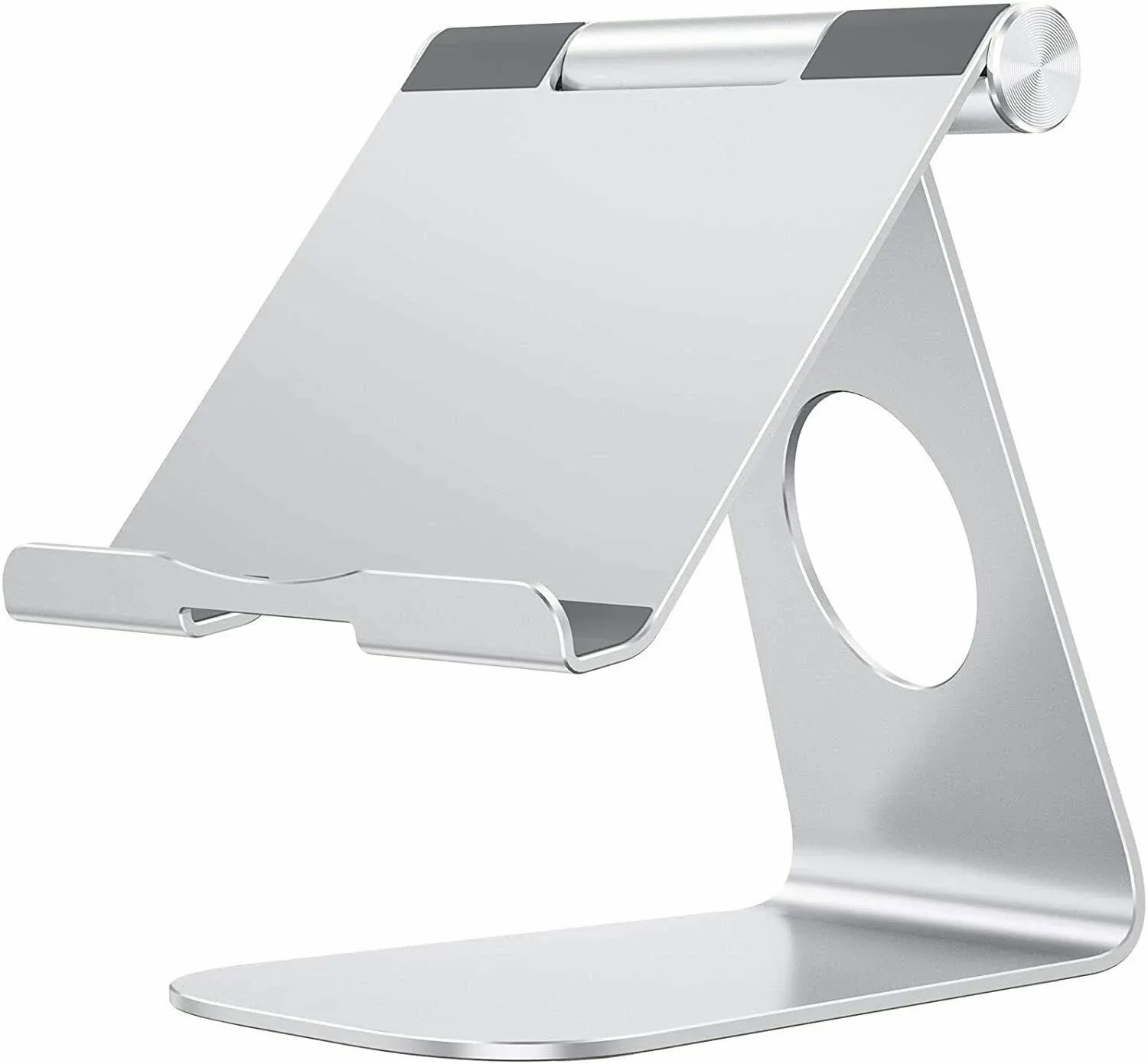 OMOTON Tablet Stand, Adjustable Multi-Angle Aluminum iPad Stand, with Stable ...