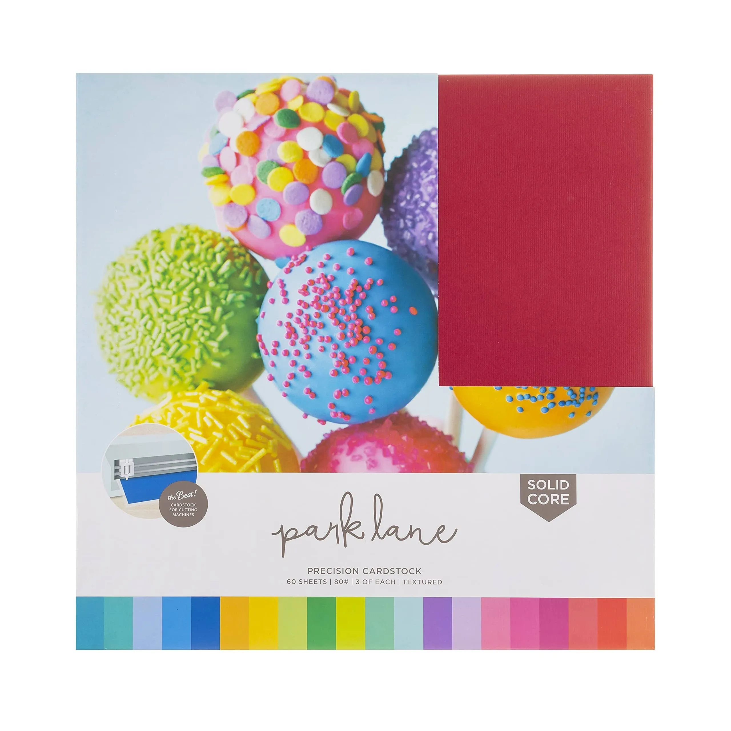 Park Lane 60 Sheet 12" x 12" Bright Precision Cardstock Paper Pack - Cardstock - Paper Crafts & Scrapbooking