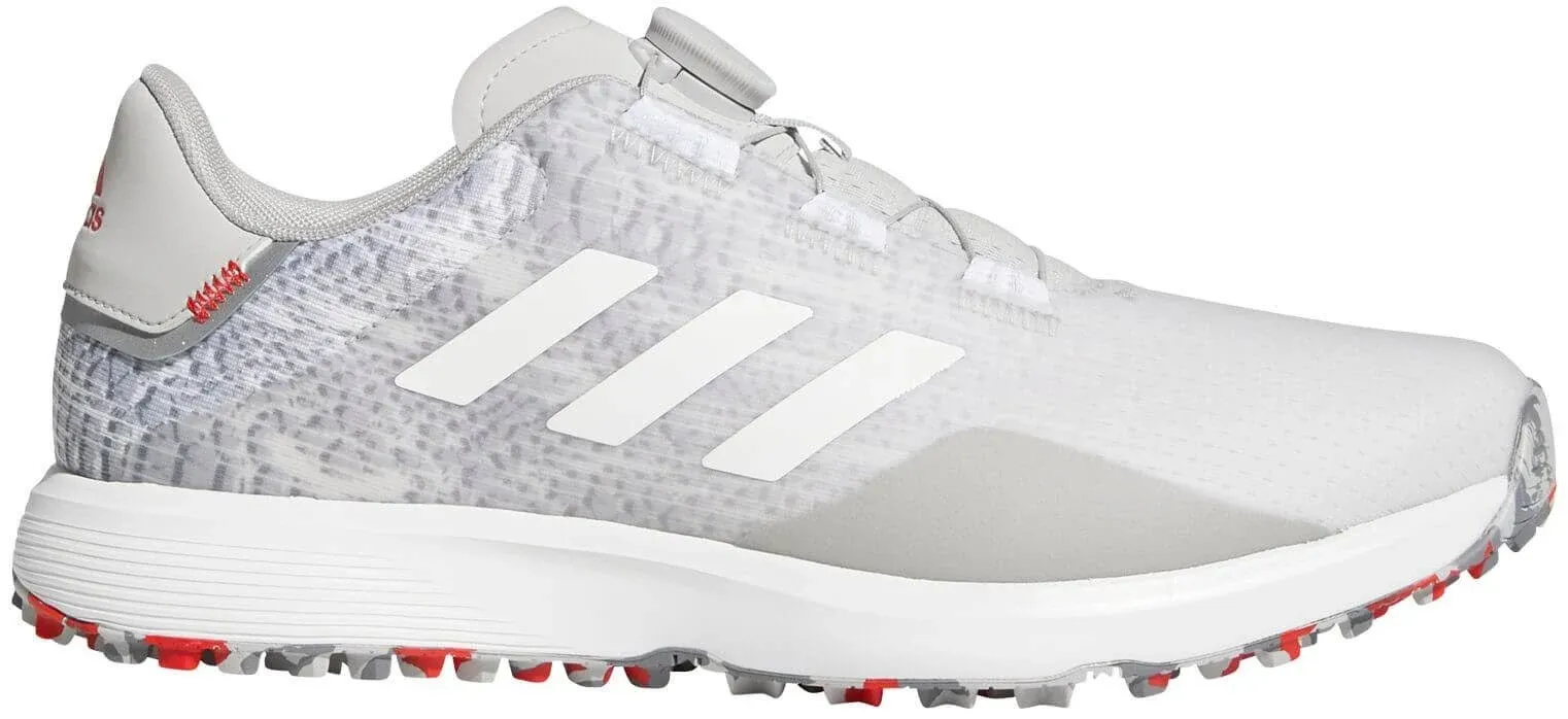 Adidas Men's S2G SL Boa Golf Shoes 14 Grey Two White Grey Three