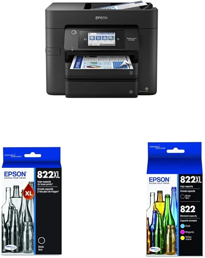 Epson WorkForce Pro WF-4820 Wireless All-in-One Printer with Auto 2-sided Printi